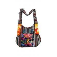 Cotton Multi Patch Side Pocket Frog Bag KFC2802
