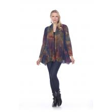 Multi Patch Razor print Cardigan KV91675 PLUS