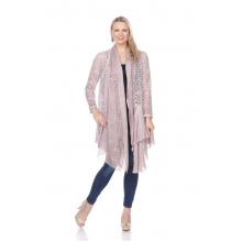 Long Cardigan Cover Up  KA042