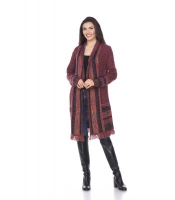 Lady's Knitted Jacket KF603