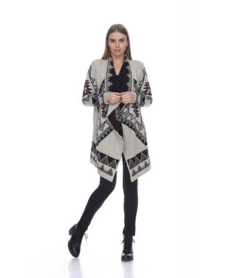 Open Front Sweater Cardigan KF882