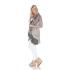 Open Front  Rose Cardigan  Plus Size (KS084C)