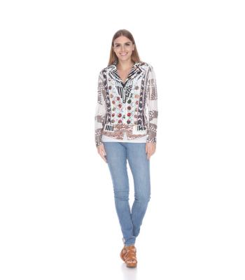 Viscose Embroidered  Jacket KS89A