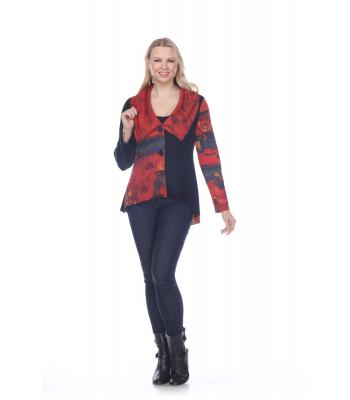 Two Button Red Jacket RK69