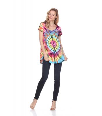 Women Tie Dye Dress  RS1810