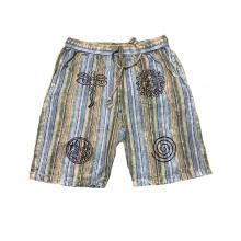 Cotton Block Print Summon Shorts Wholesale (D168)