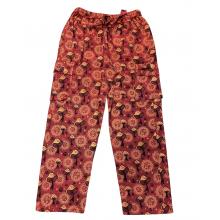 Cotton Multi Sun Moon Mushroom Yoga Pant Wholesale (D434)