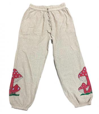 Cotton Mushroom Trouser Pant  D2127 