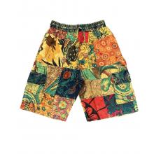 Cotton Stonewash Multi Print Short HF16