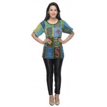 Cotton Emb T-shirts Wholesale (NFT212)