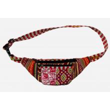Cotton Patchwork Kantha Stiches Quilted Waist Fanny Bag R25964