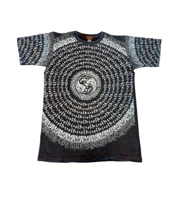 Cotton Stonewash Mantra Yoga T shirts S106 