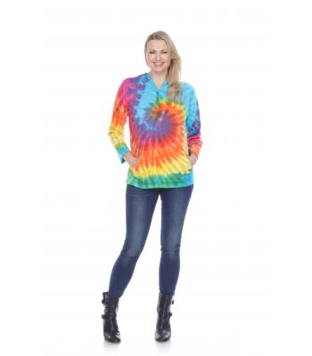  Tie Dye Pullover Hoodie (SF909)