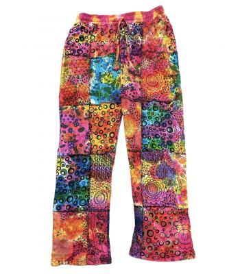 Cotton Multi Color DP Patchwork Grand Canyon Pant SR151 