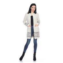 Lady's Knitted Sweater  Jacket  KF20813