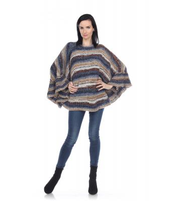 Lady's Knitted Poncho Panel (KN20555) PREPACK