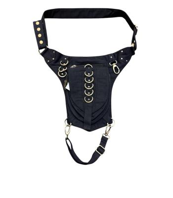 Cotton Multi Ring Hip Fanny Bag CT14
