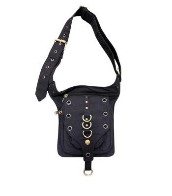 Cotton Multi Pocket Three Ring Fanny Bag CT20