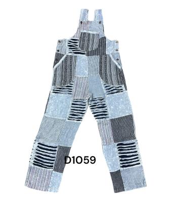 Cotton Razor Work Grey Line Express Overall D1059 