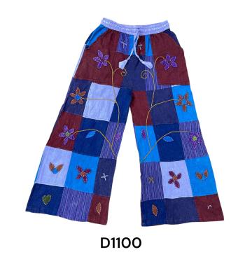 Crazy Artwork Floral Pant D1100