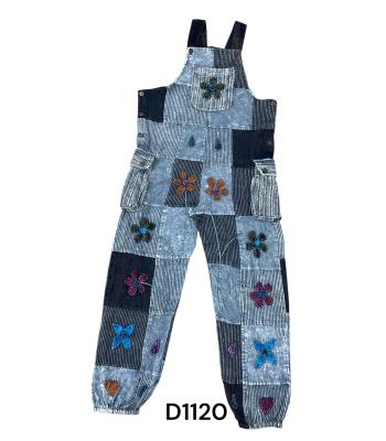 Artwork  Floral  Jumpsuit Overall D1120