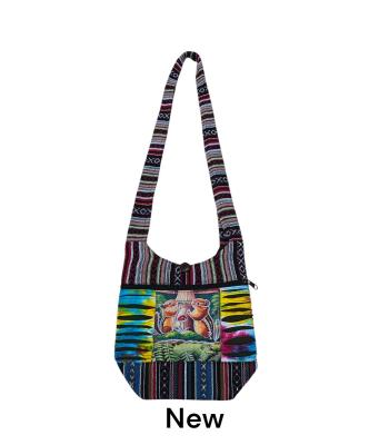 Cotton Multi Patch Razor Squirrel Mini Bag KFC2830 