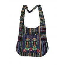 Cotton Multi Side Pocket King & Queen Owl Bag KFC2841