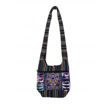 Cotton Multi Tie Dye Razor Patch Sugar Skull Mini Bag KFC2912
