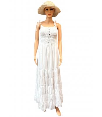 Cotton Coconut Button Dress KTK419 