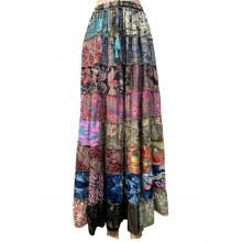 Silk Kasturi Tier Ombre Skirt MB23