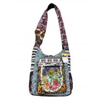 Embroidery Two Side Pocket Festival Bag RIB24783