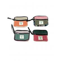 Cotton Hemp Coin Bag  RIB964