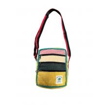 Cotton Hemp Rasta Patch Mini Bag SSM999