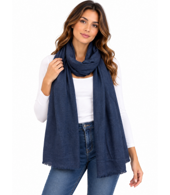 Exclusive Cashmere Scarf PR1 Blue