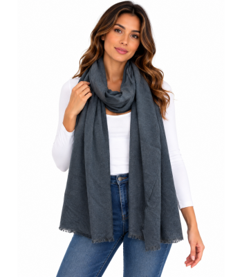 Exclusive Cashmere Scarf PR1 Gray