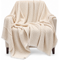 Exclusive Cashmere Throw Blanket PR2Beige