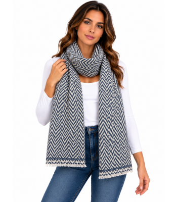 Exclusive Cashmere  Muffler PR6 Navy