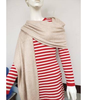 Grey Cashmere Scarf (PS07)