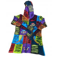 Mushroom Emb  Artwork  ZIP Jacket D390