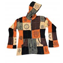 Cotton Patchwork Emb Jacket D983