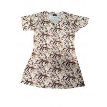 Half Slv Vneck Tunic Top  FC32