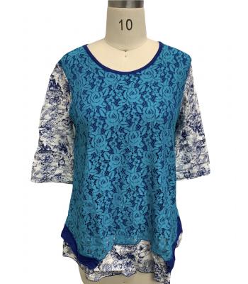 Tunic Top With Lace (RC2110)
