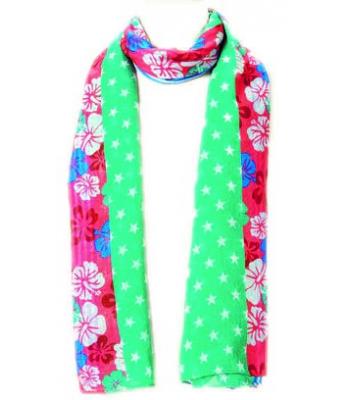 Cotton Embroidery Scarves (YHB3072)