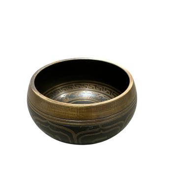 Tibetan Antique Carving Singing Bowl SB12