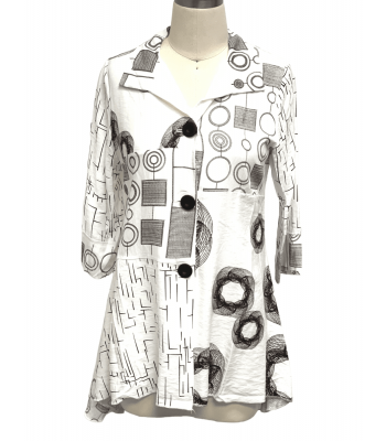 Women's Collar  Tunic (KE961)