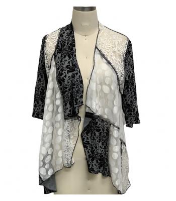 Women's Knit Open Front Cardigan (KS2252)