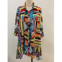 Multi Color Bottom Ladies Shirts RK2193