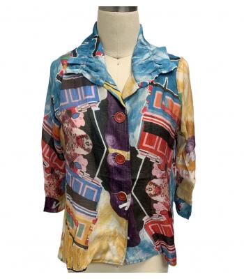 Women's Multi print Tunic (KBS2202)