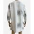 Women's 3/4  slv polka dot decorative with button and Pocket Round neck Tunic (KE05)