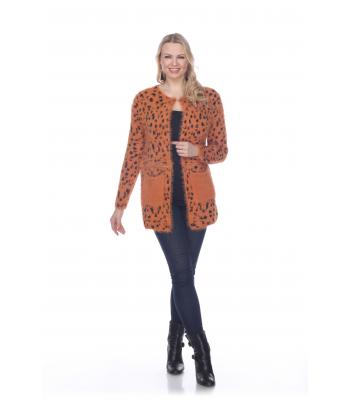 Acrylic Lady's Woven Sweater Wholesale (KF9219)